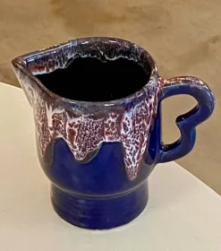 Pot à lait Vallauris bleu