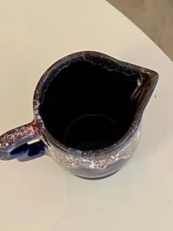 Pot à lait Vallauris bleu