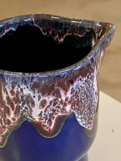 Pot à lait Vallauris bleu