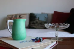 Pot à lait vert mat bavaria porcelaine