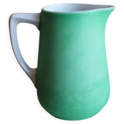 Pot à lait vert mat bavaria porcelaine