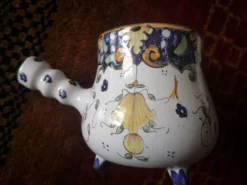 Pot à lait vieux Rouen fait main