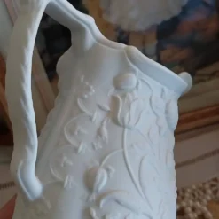 Pot à lait vintage en biscuit de porcelaine, Portmeirion England