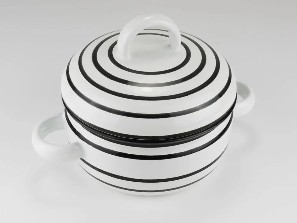 Pot émaillé carl aubock iii « culinar » avec couvercle, ostovics vienne, autriche, années 1970