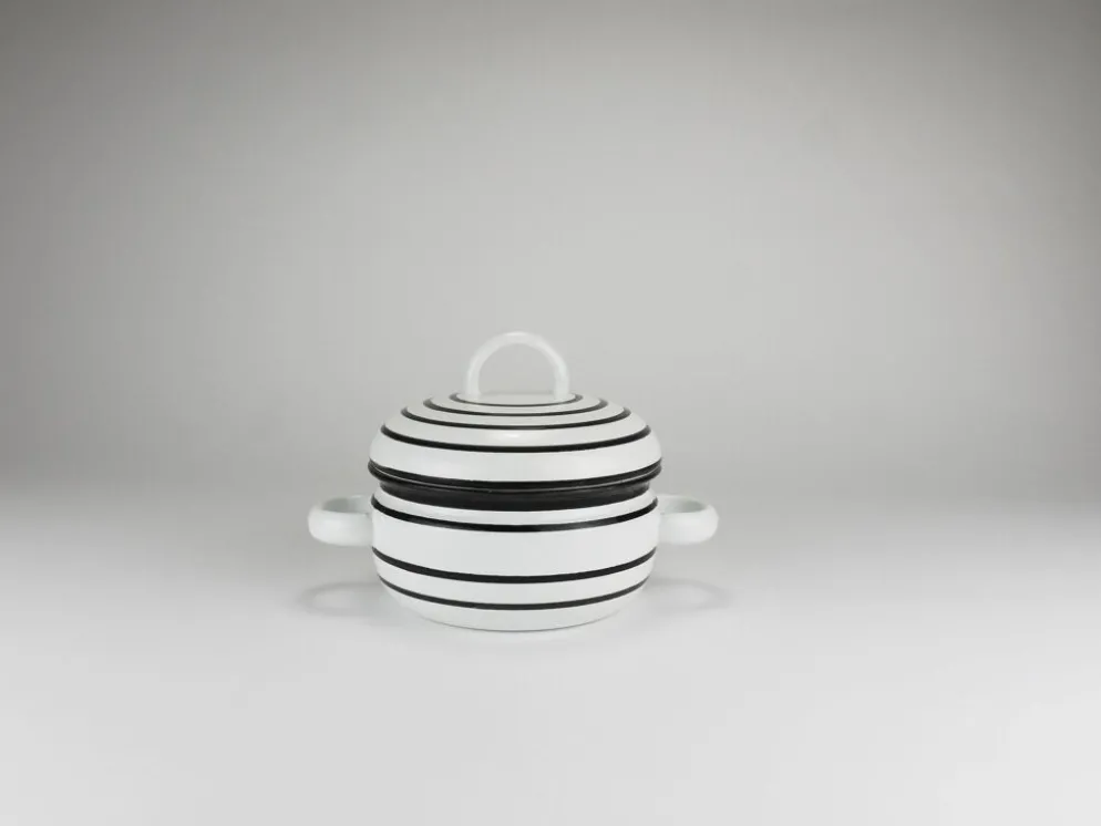 Pot émaillé carl aubock iii « culinar » avec couvercle, ostovics vienne, autriche, années 1970