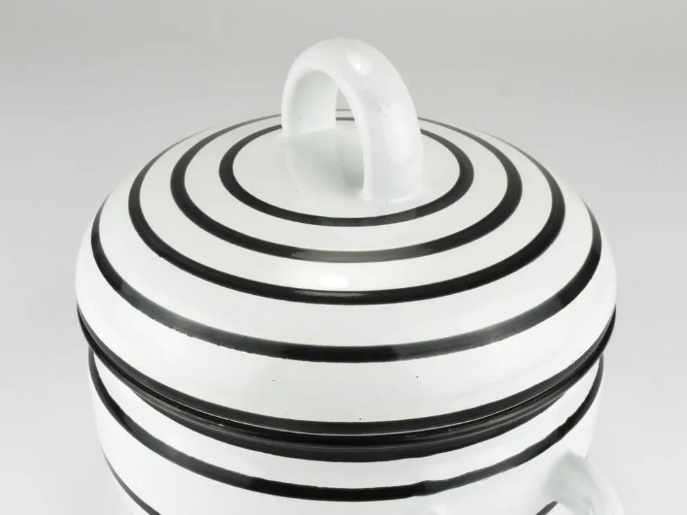 Pot émaillé carl aubock iii « culinar » avec couvercle, ostovics vienne, autriche, années 1970