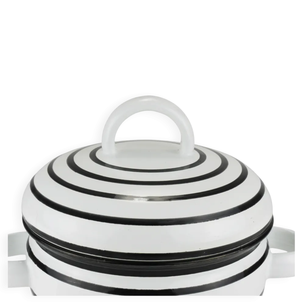 Pot émaillé carl aubock iii « culinar » avec couvercle, ostovics vienne, autriche, années 1970