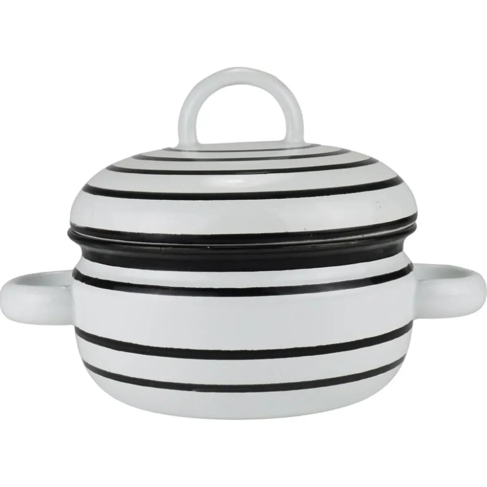 Pot émaillé carl aubock iii « culinar » avec couvercle, ostovics vienne, autriche, années 1970