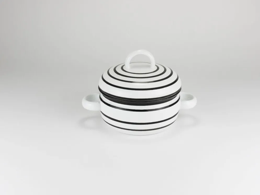 Pot émaillé carl aubock iii « culinar » avec couvercle, ostovics vienne, autriche, années 1970