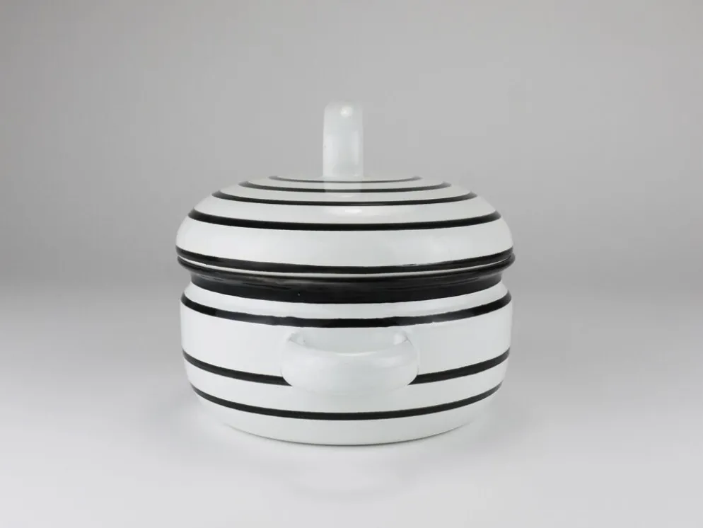 Pot émaillé carl aubock iii « culinar » avec couvercle, ostovics vienne, autriche, années 1970