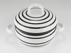 Pot émaillé carl aubock iii « culinar » avec couvercle, ostovics vienne, autriche, années 1970