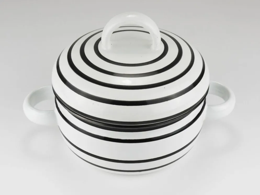 Pot émaillé carl aubock iii « culinar » avec couvercle, ostovics vienne, autriche, années 1970