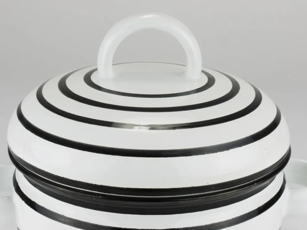 Pot émaillé carl aubock iii « culinar » avec couvercle, ostovics vienne, autriche, années 1970