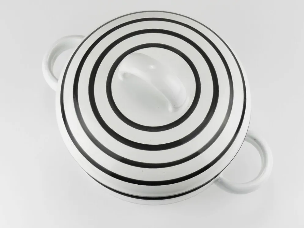 Pot émaillé carl aubock iii « culinar » avec couvercle, ostovics vienne, autriche, années 1970