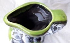 2 pots à lait en céramique