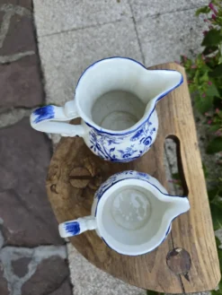 Pots à lait et à jus Sarreguemines Lancaster