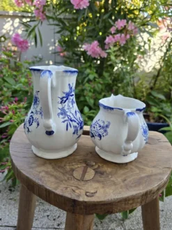 Pots à lait et à jus Sarreguemines Lancaster