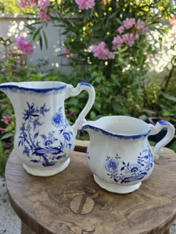 Pots à lait et à jus Sarreguemines Lancaster