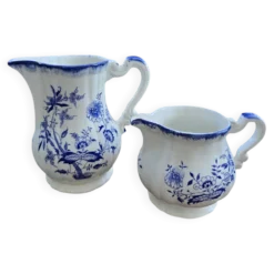 Pots à lait et à jus Sarreguemines Lancaster