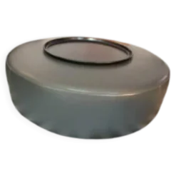 Pouf table basse avec plateau