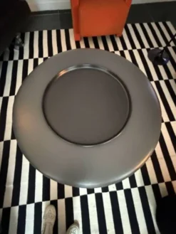 Pouf table basse avec plateau