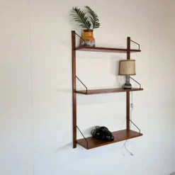 Preben Sørensen pour le système PS Teak Modular Wall Unit – Moderne danois des années 1960
