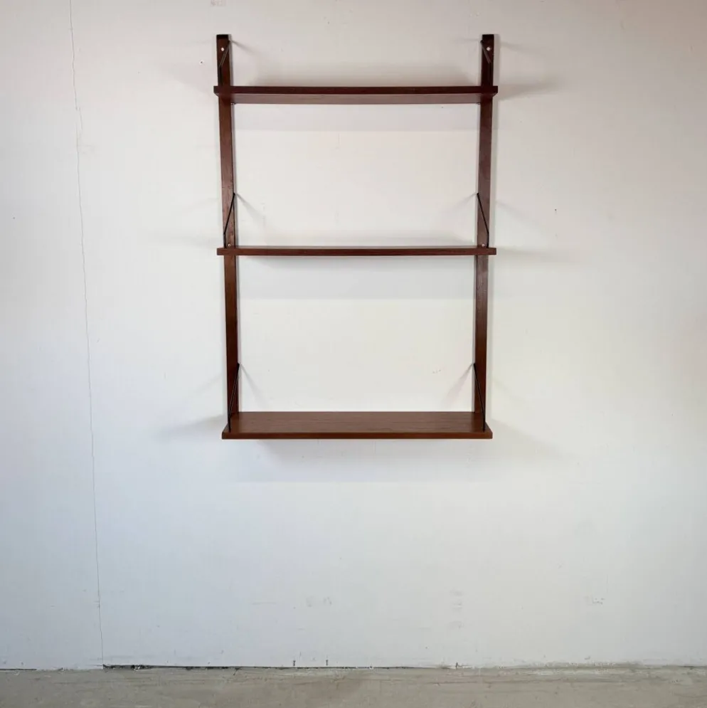 Preben Sørensen pour le système PS Teak Modular Wall Unit – Moderne danois des années 1960