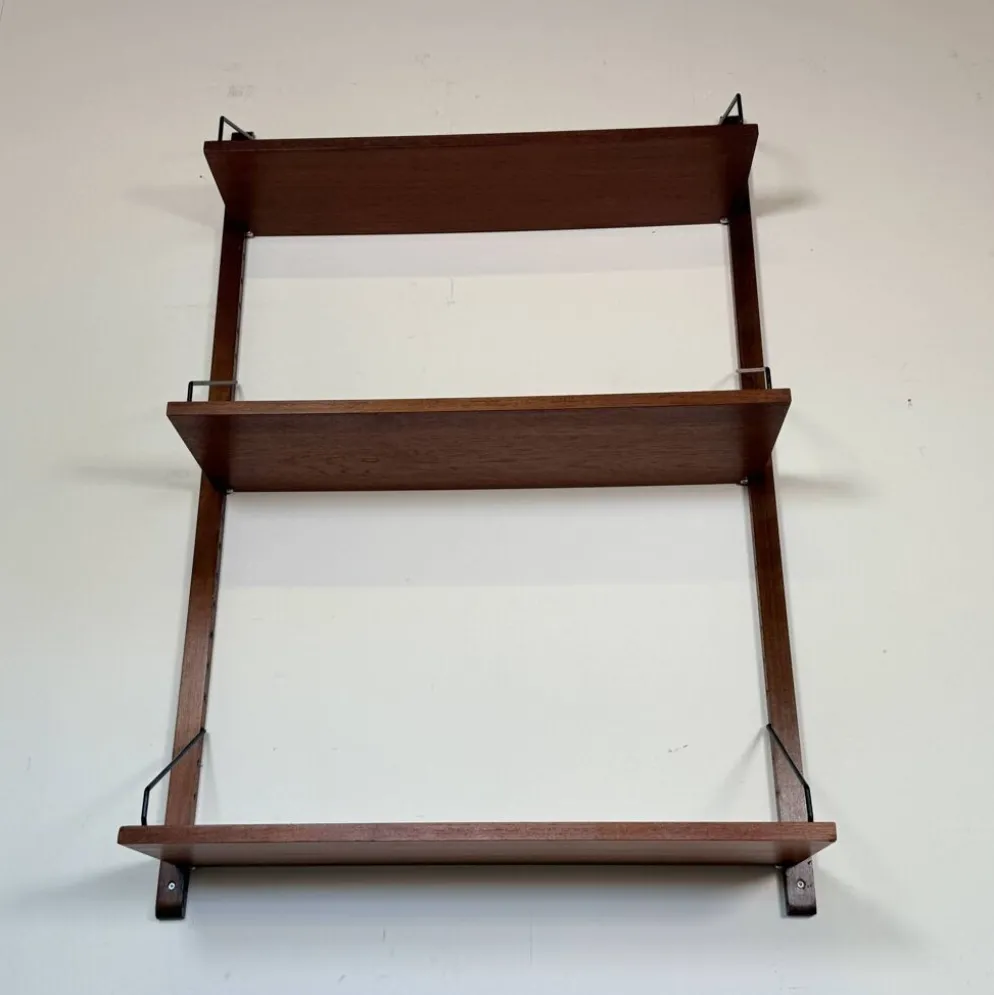 Preben Sørensen pour le système PS Teak Modular Wall Unit – Moderne danois des années 1960