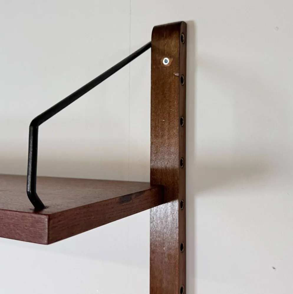 Preben Sørensen pour le système PS Teak Modular Wall Unit – Moderne danois des années 1960