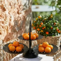 Présentoir à gâteaux pliable