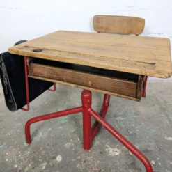 Pupitre écolier vintage – monobloc