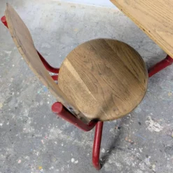 Pupitre écolier vintage – monobloc