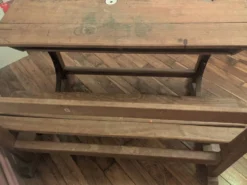 pupitre d'école vintage