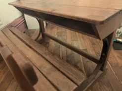 pupitre d'école vintage