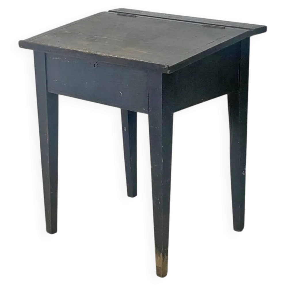 Pupitre d'école vintage 1950's