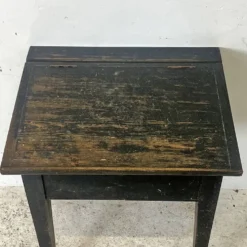 Pupitre d'école vintage 1950's