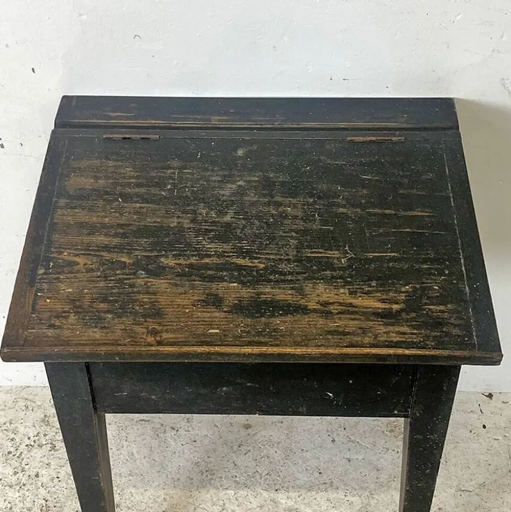Pupitre d'école vintage 1950's
