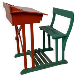 Pupitre d'écolier