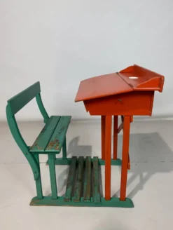 Pupitre d'écolier