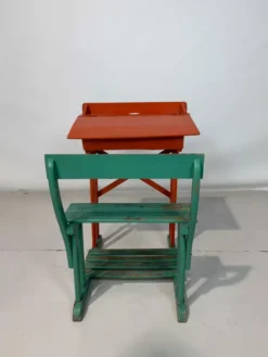 Pupitre d'écolier