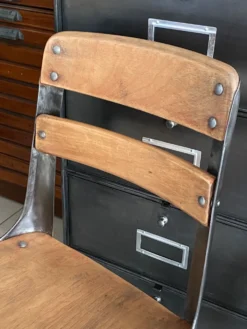 Pupitre d'écolier américain vintage
