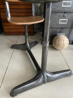 Pupitre d'écolier américain vintage
