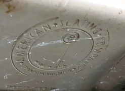 Pupitre d'écolier américain vintage