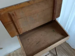 Pupitre d'écolier en bois enfant pliable ardoise
