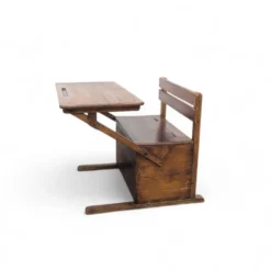 Pupitre d'écolier pliant en bois pour enfants, Bauhaus, années 1920