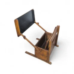 Pupitre d'écolier pliant en bois pour enfants, Bauhaus, années 1920