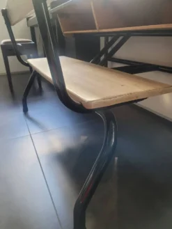 Pupitre d'écoliers années 50'