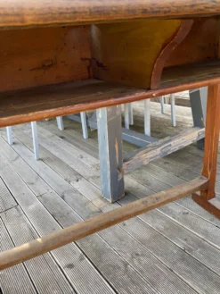 Pupitre double d’école