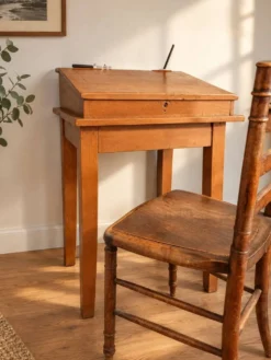 Pupitre ecolier années 50