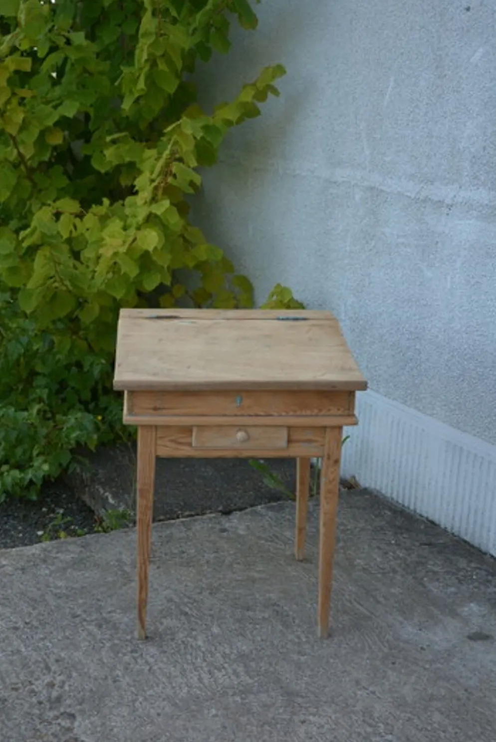 Pupitre enfant en bois naturel